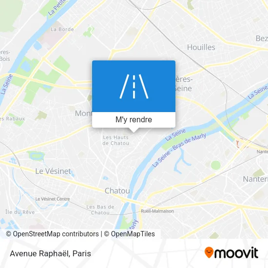 Avenue Raphaël plan