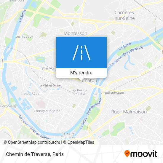 Chemin de Traverse plan