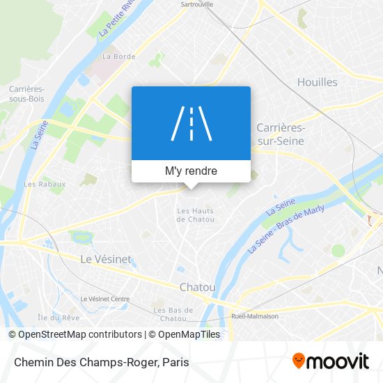 Chemin Des Champs-Roger plan