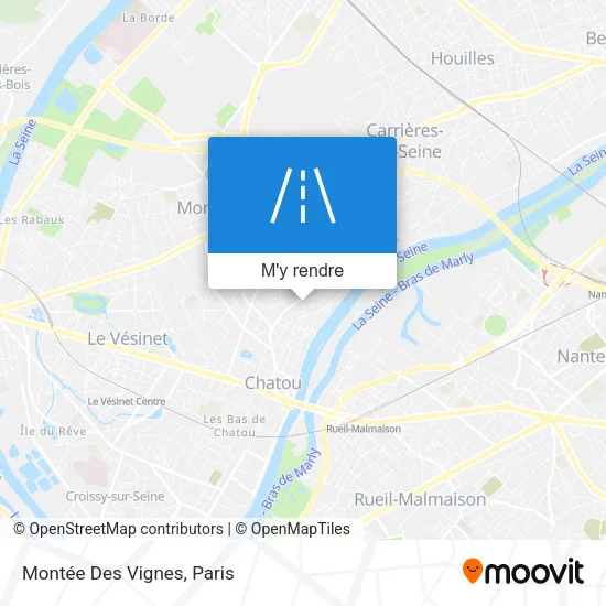 Montée Des Vignes plan