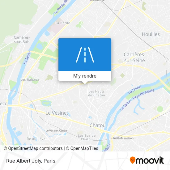 Rue Albert Joly plan