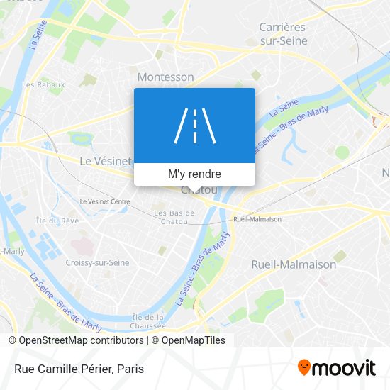 Rue Camille Périer plan