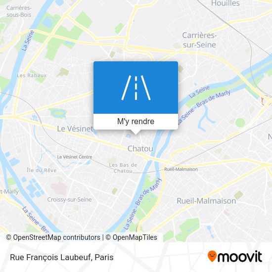 Rue François Laubeuf plan