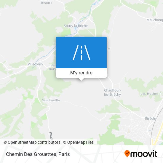 Chemin Des Grouettes plan