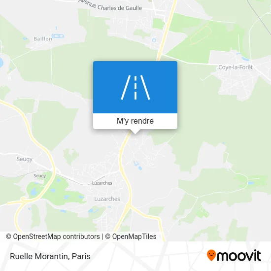 Ruelle Morantin plan