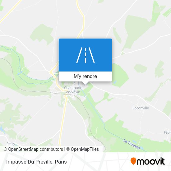 Impasse Du Préville plan