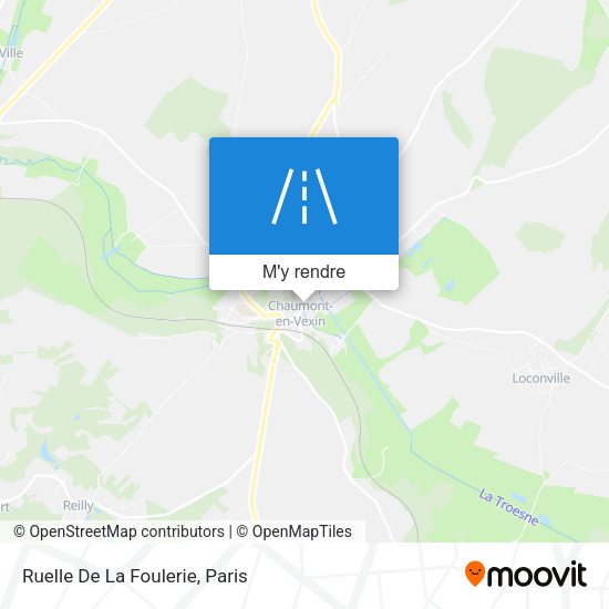 Ruelle De La Foulerie plan