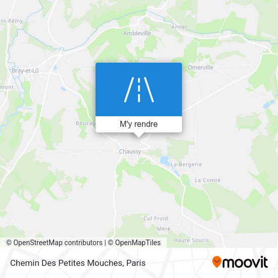 Chemin Des Petites Mouches plan