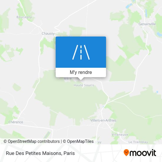 Rue Des Petites Maisons plan