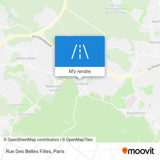 Rue Des Belles Filles plan