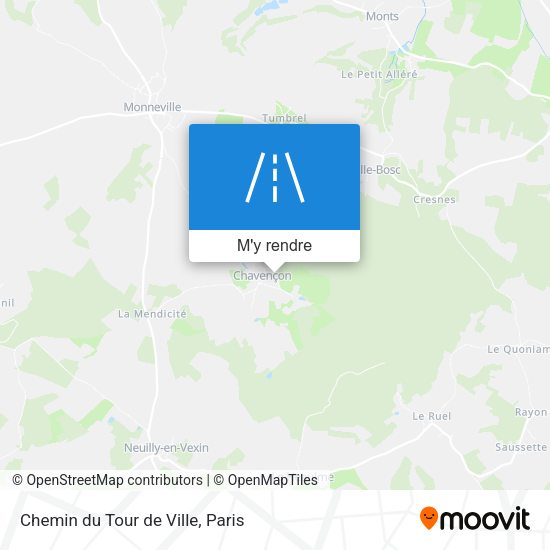 Chemin Du Tour De Ville plan
