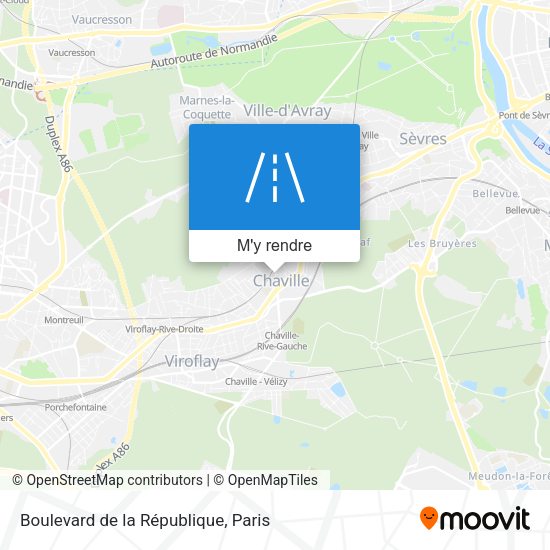 Boulevard de la République plan