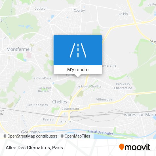 Allée Des Clématites plan