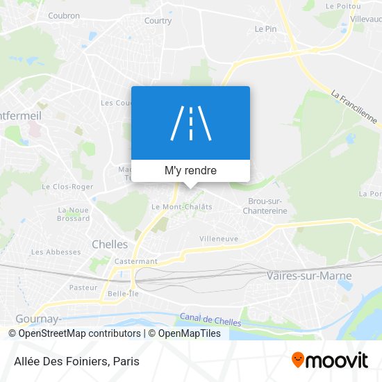 Allée Des Foiniers plan
