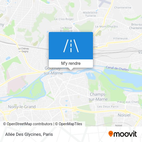 Allée Des Glycines plan