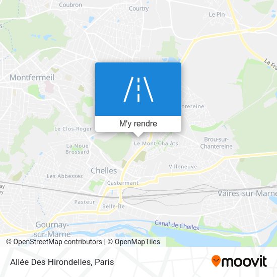 Allée Des Hirondelles plan