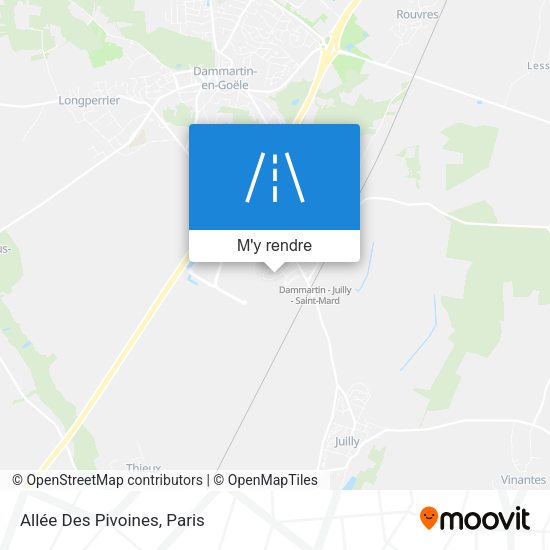 Allée Des Pivoines plan