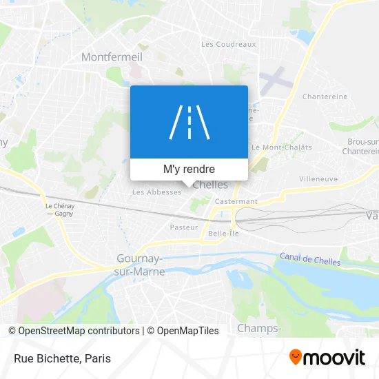 Rue Bichette plan