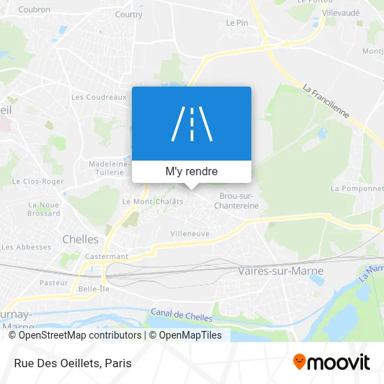 Rue Des Oeillets plan