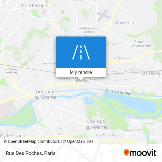 Rue Des Roches plan