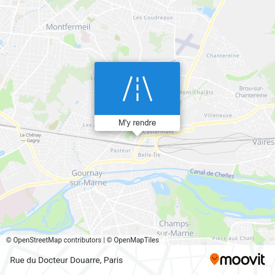 Rue du Docteur Douarre plan