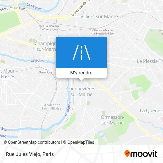 Rue Jules Viejo plan
