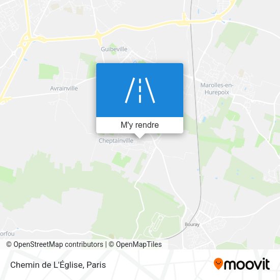 Chemin de L'Église plan