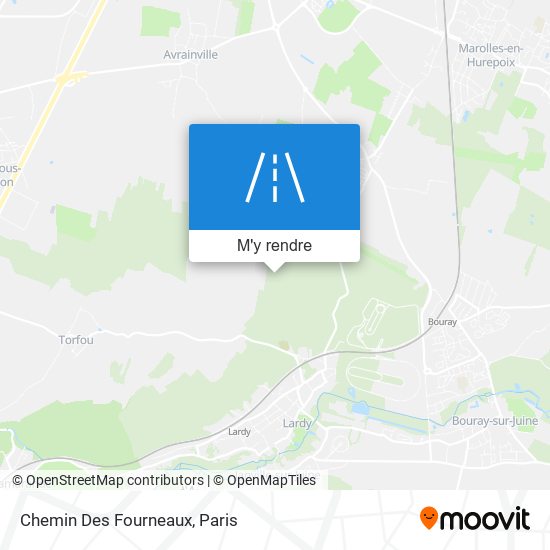 Chemin Des Fourneaux plan