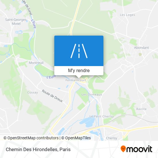 Chemin Des Hirondelles plan