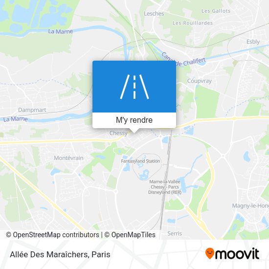 Allée Des Maraîchers plan