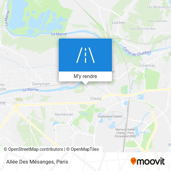 Allée Des Mésanges plan