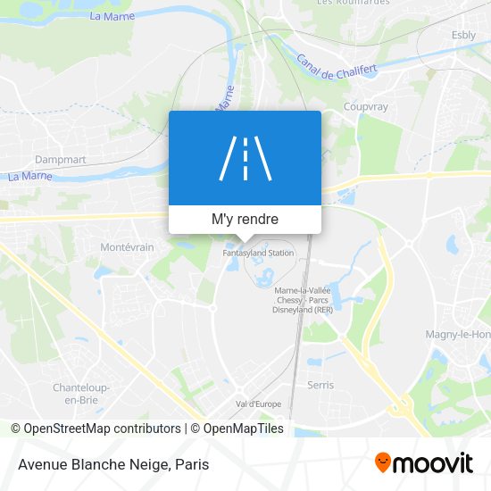 Avenue Blanche Neige plan