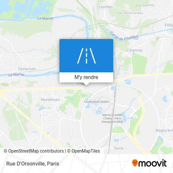 Rue D'Orsonville plan
