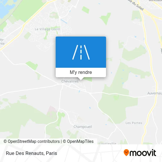 Rue Des Renauts plan