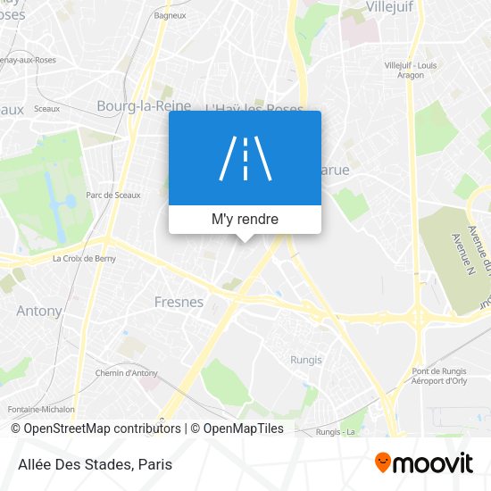 Allée Des Stades plan