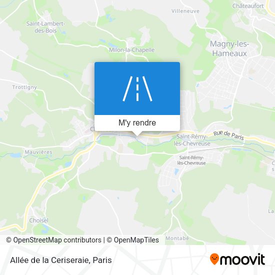 Allée de la Ceriseraie plan