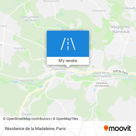 Résidence de la Madeleine plan