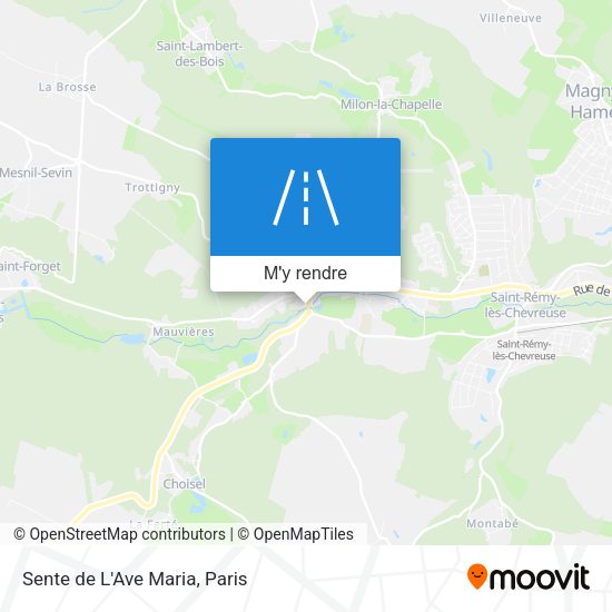 Sente de L'Ave Maria plan