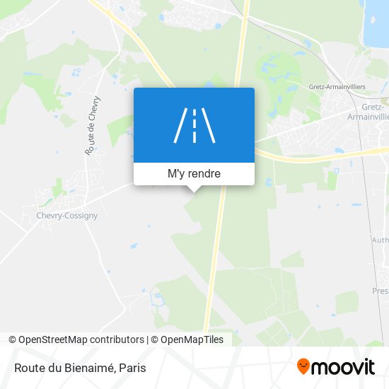 Route Du Bienaimé plan