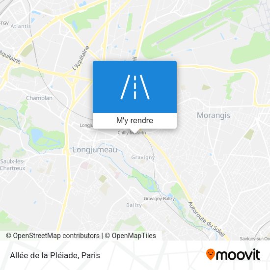 Allée de la Pléiade plan