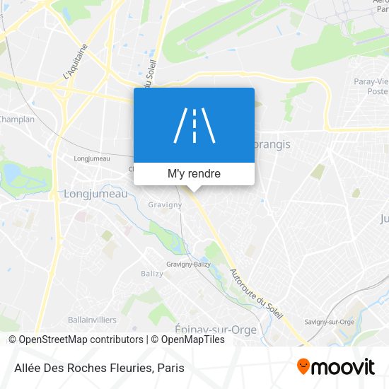 Allée Des Roches Fleuries plan
