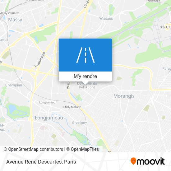 Avenue René Descartes plan