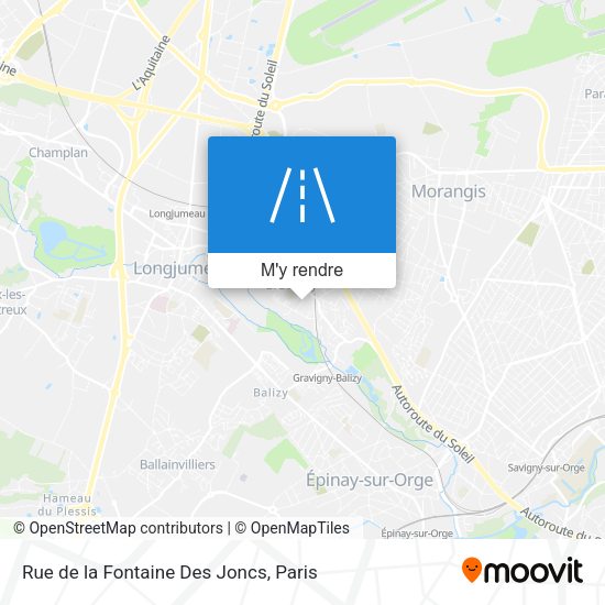 Rue de la Fontaine Des Joncs plan