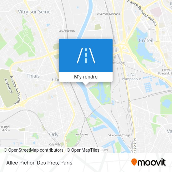 Allée Pichon Des Prés plan