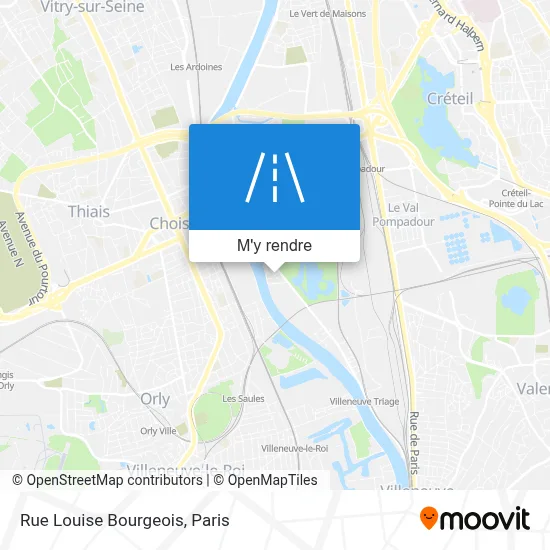 Rue Louise Bourgeois plan