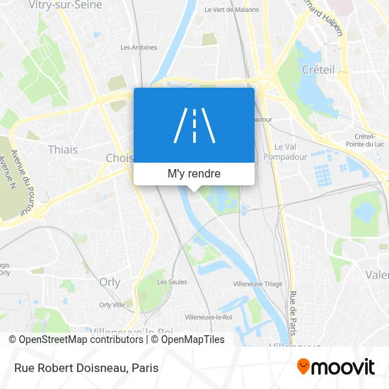 Rue Robert Doisneau plan