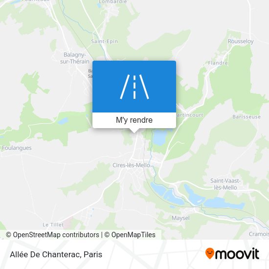 Allée De Chanterac plan