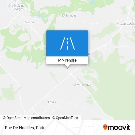 Rue De Noailles plan