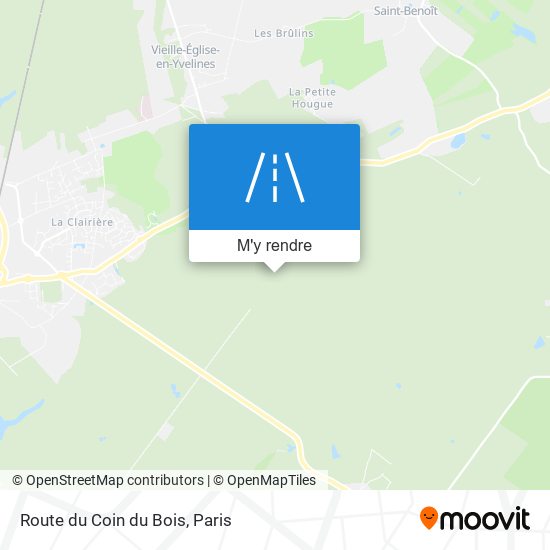 Route Du Coin Du Bois plan