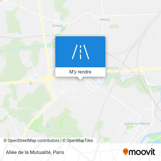 Allée de la Mutualité plan